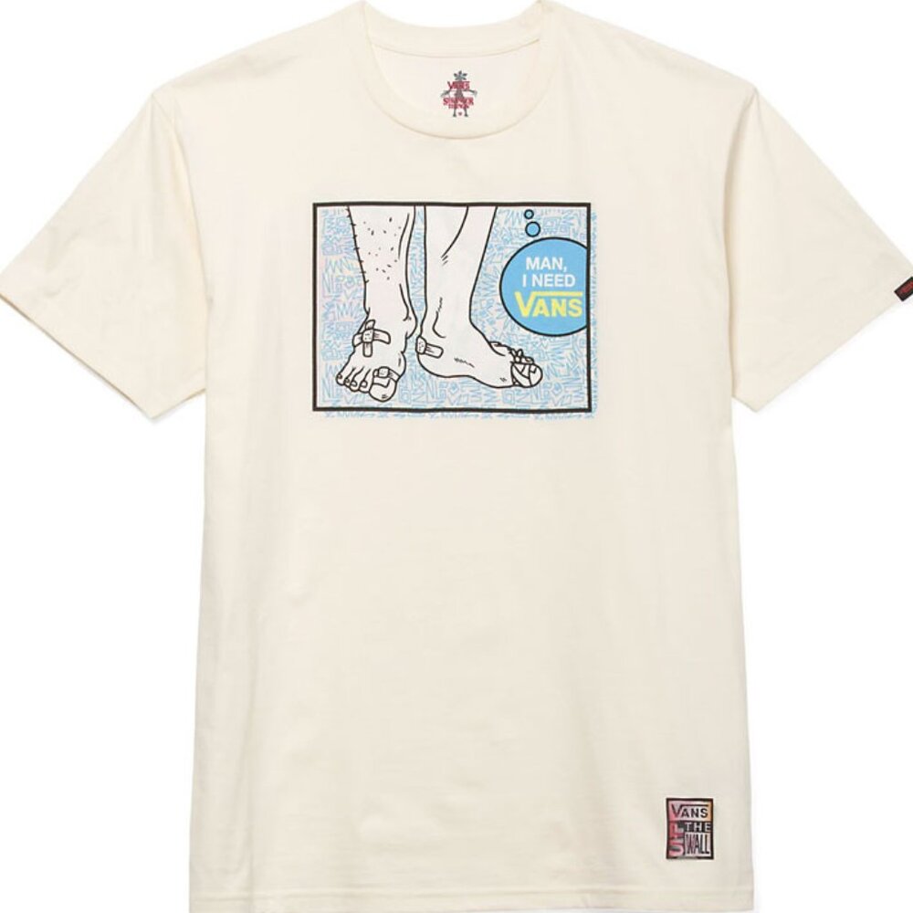 Vans X Stranger Things I need Vans Reversible Tee NWOT Medium